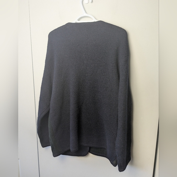 VINTAGE 1990 Women Sweater Made In Hong Kong Size M 100% Wool Winter Vibes - Picture 9 of 11